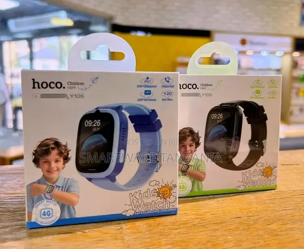 Hoco Y106 Kids GPS Smart Watch 4G - Buy in Dar es Salaam, Tanzania | Smartware
