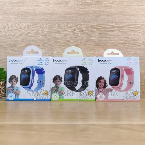 Hoco Y106 Kids Smart Watch 4g GPS Video Call Children Tracker