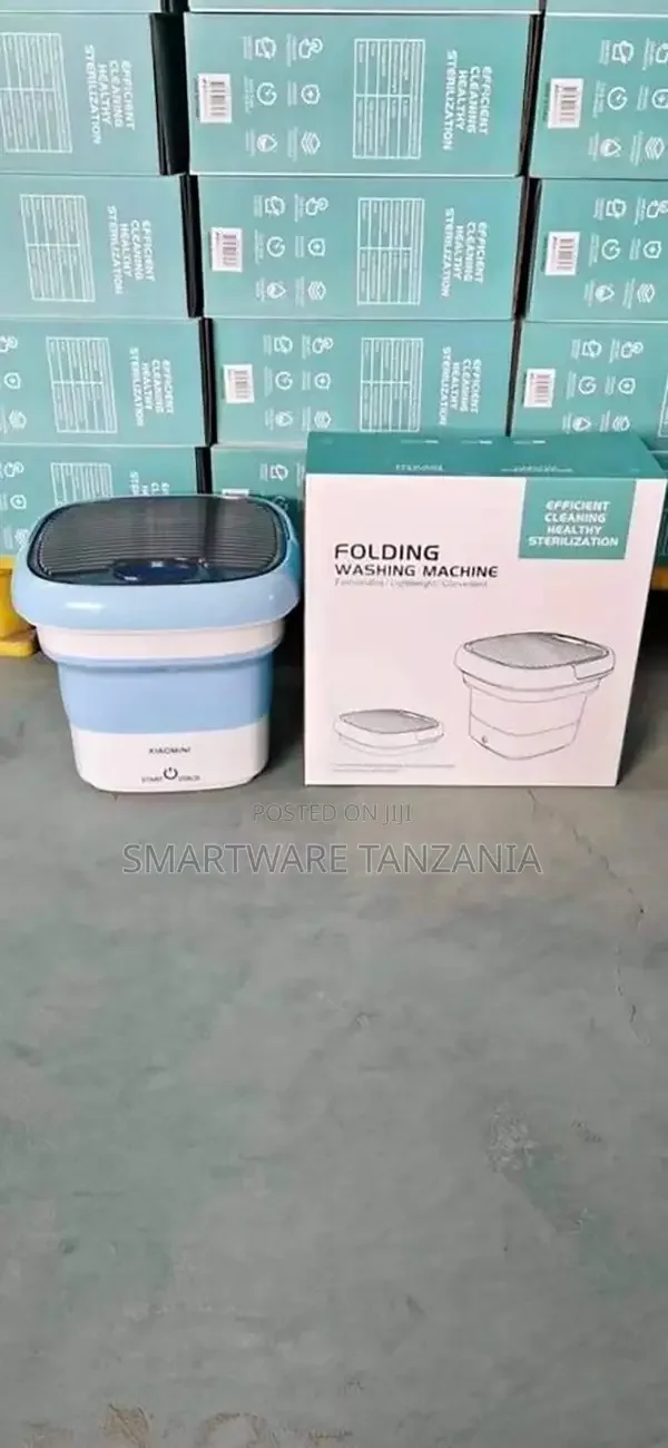 Home Portable Folding Semi-automatic Mini Washing Machine