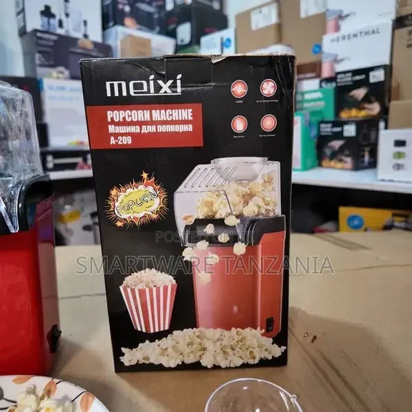 Hot Air Fresh Popcorn Popper With Butter Melting Tray - Buy in Dar es Salaam, Tanzania | Smartware