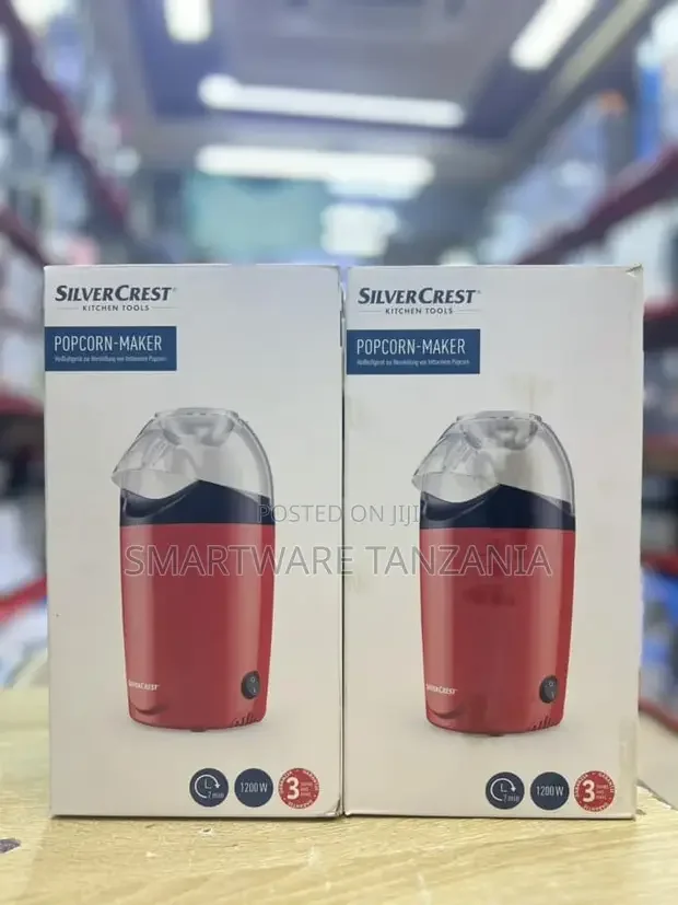 Hot Air Popcorn Maker, Oil‐Free Electric Popcorn Cup Machine - Buy in Dar es Salaam, Tanzania | Smartware