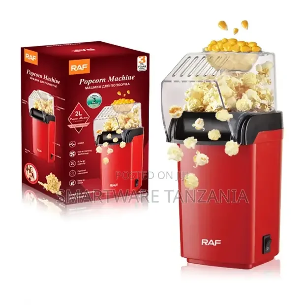Hot Air Popcorn Popper, Electric Pop Corn Maker, Healthy And