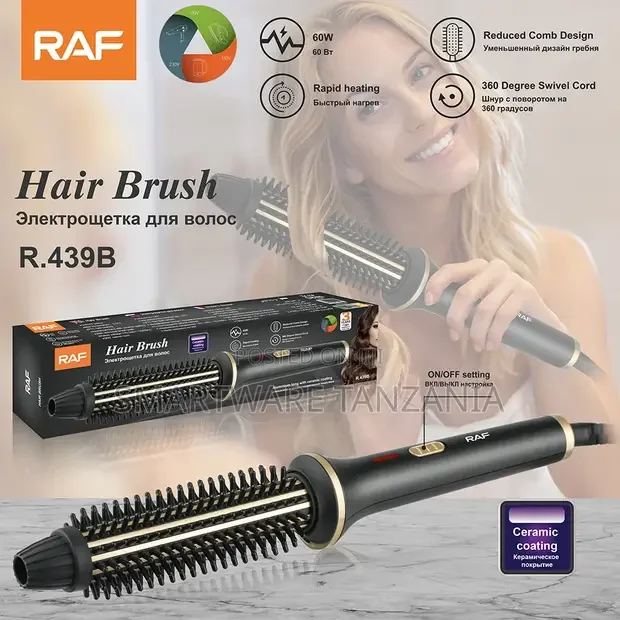 Hot Brush Hair Straightener Electric Pressing Comb - Buy in Dar es Salaam, Tanzania | Smartware
