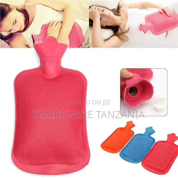 Hot Water Bottle Thick Natural Rubber Bag for Pain Relief - Buy in Dar es Salaam, Tanzania | Smartware