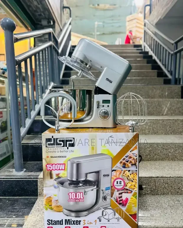 Household Mixer Whipped Cream, Stainless Steel Dough Kneader - Buy in Dar es Salaam, Tanzania | Smartware