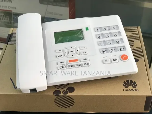 Huawei GSM Sim Card Land-line Table Phone With FM - Buy in Dar es Salaam, Tanzania | Smartware