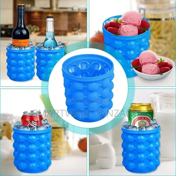 Ice Cube Maker, Silicone Bucket for Home & Parties - Buy in Dar es Salaam, Tanzania | Smartware