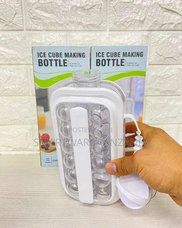 2 In 1 Ice Ball Maker Bottle with 17 Grids - Buy in Dar es Salaam, Tanzania | Smartware