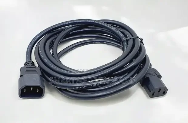 Iec C13 to C14 Power Extension Cable 3g 1.0mm - Buy in Dar es Salaam, Tanzania | Smartware