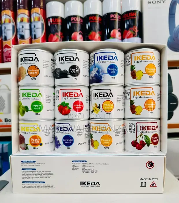 Ikeda Liquid Air Freshener 120g Can - Buy in Dar es Salaam, Tanzania | Smartware