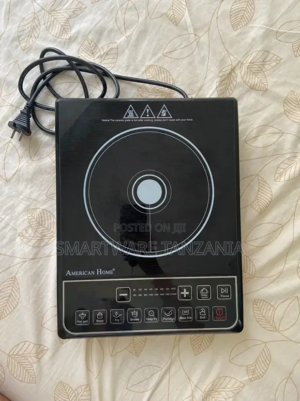 Induction Cooker Electric Burner With Stainless Steel Pot - Buy in Dar es Salaam, Tanzania | Smartware