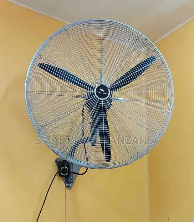 Industrial Wall Fan Shaking Head Electric Fan Quiet, Power - Buy in Dar es Salaam, Tanzania | Smartware