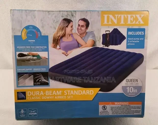 Intex Queen 10" Durabeam Expedition Airbed Mattress - Buy in Dar es Salaam, Tanzania | Smartware