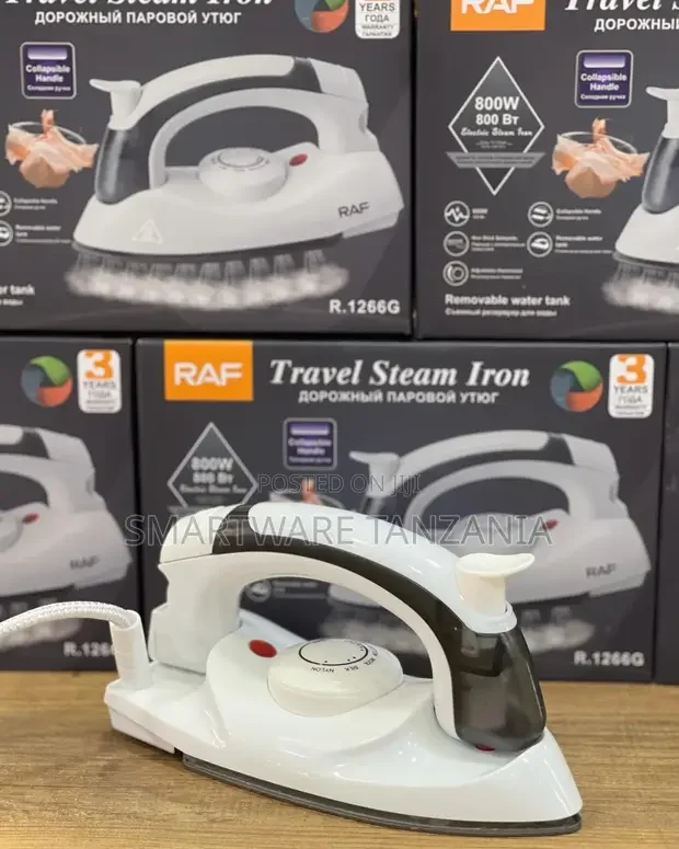 Iron Mini Portable Foldable Electric Steam Iron For Clothes - Buy in Dar es Salaam, Tanzania | Smartware