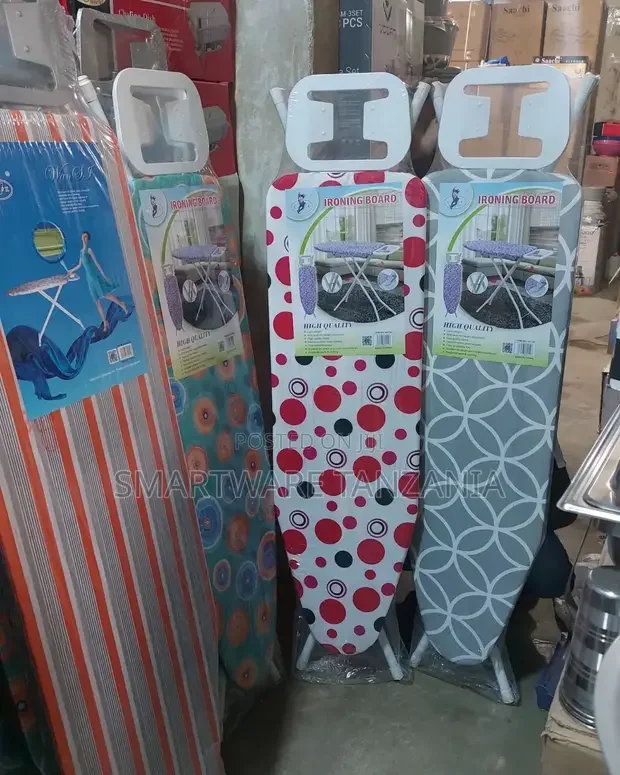 Adjustable Height Ironing Board with Retractable Iron Rest - Buy in Dar es Salaam, Tanzania | Smartware