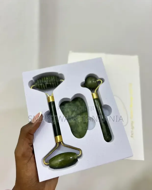 Jade Roller Facial Massager Natural Massage Stone - Buy in Dar es Salaam, Tanzania | Smartware