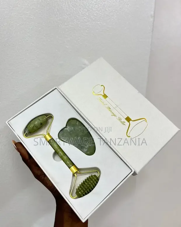 Jade Roller For Face, Facial Roller Massager Skin Care Tool - Buy in Dar es Salaam, Tanzania | Smartware