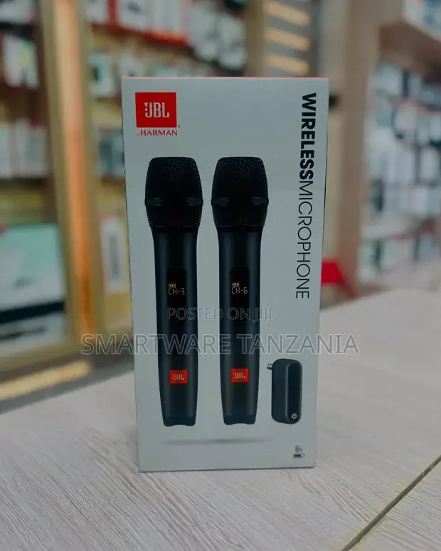 JBL Harman Wireless Microphone Set - Dual Handheld System - Buy in Dar es Salaam, Tanzania | Smartware
