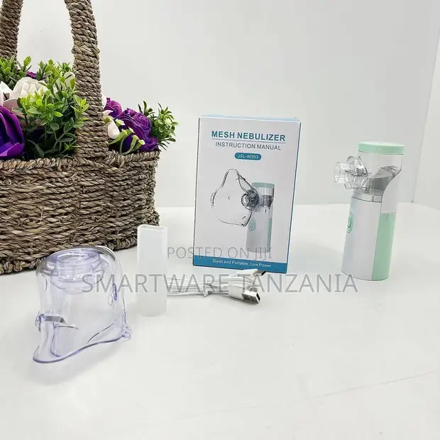 Jsl-w303 Mesh Nebulizer Portable Inhaler Usb Face Mask Kit