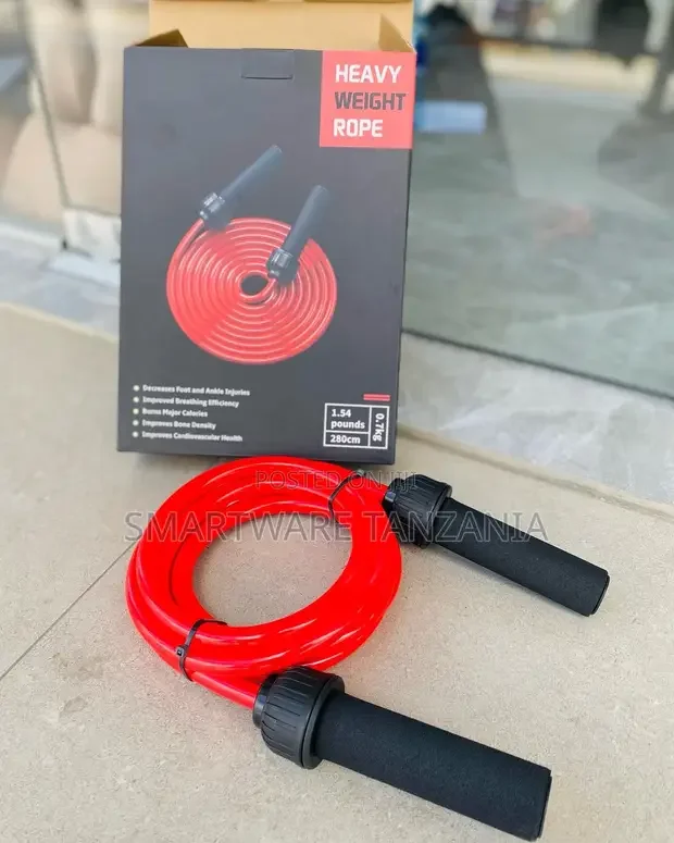 Weighted Jump Rope Workout Exercise Gym Fitness - Buy in Dar es Salaam, Tanzania | Smartware