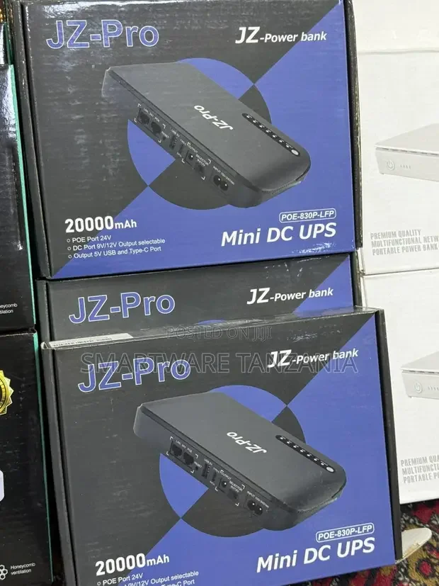 Jz-Pro Mini DC UPS, 20000mAh Portable Power Bank - Buy in Dar es Salaam, Tanzania | Smartware