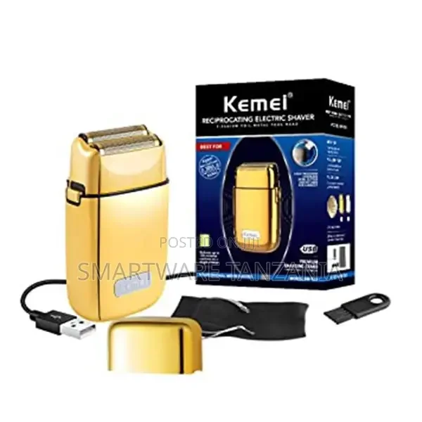 Kemei Cordless Metal Double Electric Shaver Razor For Men - Buy in Dar es Salaam, Tanzania | Smartware