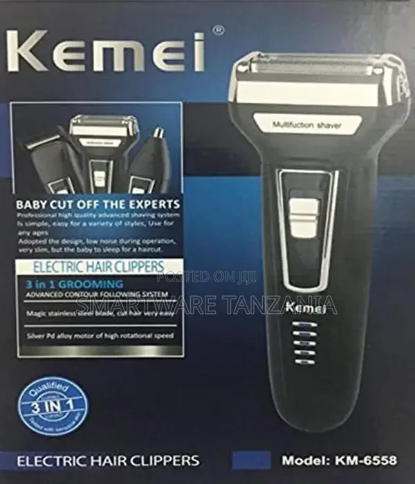 KEMEI Professional Men's Razor (3 In 1) - Buy in Dar es Salaam, Tanzania | Smartware