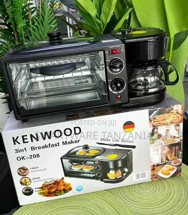 Kenwood 3-in-1 Breakfast Maker for Quick Morning Meals - Buy in Dar es Salaam, Tanzania | Smartware