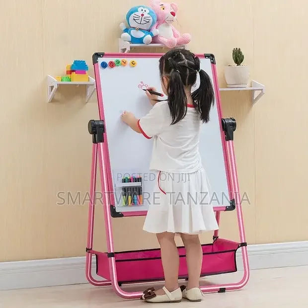 Kids Art Easel Double-sided With Height Adjustable Function - Buy in Dar es Salaam, Tanzania | Smartware