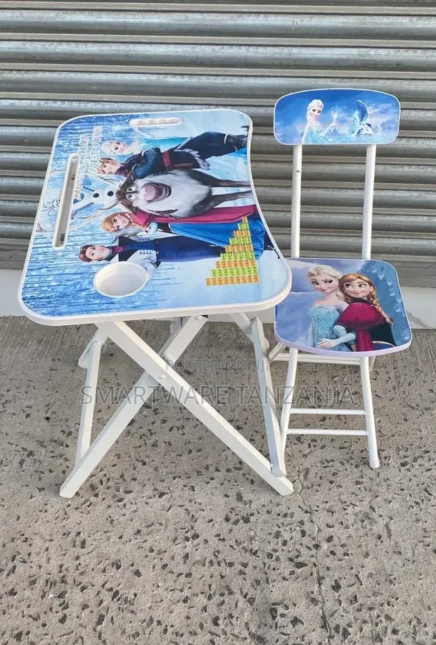 Kids Educational Table And Chair Set Metal Desk Chair - Buy in Dar es Salaam, Tanzania | Smartware