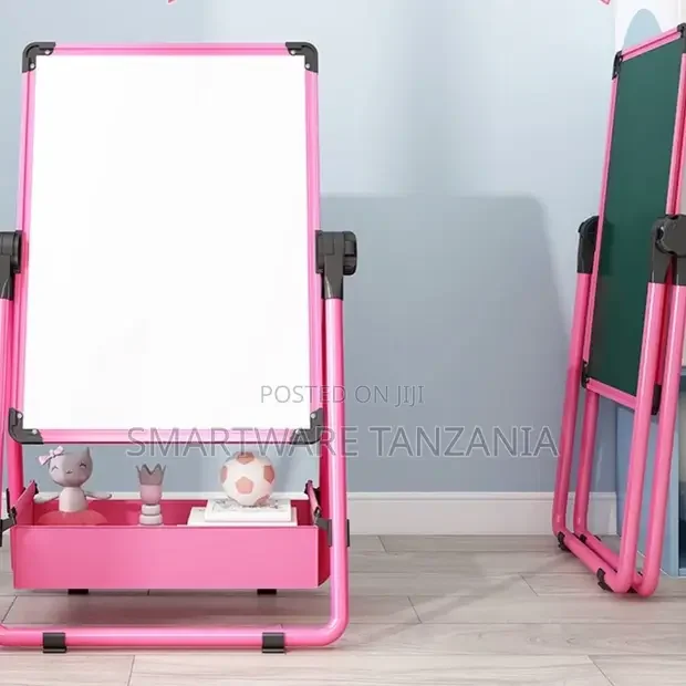 Kids Height Adjustable Double Sided Whiteboard, Chalkboard - Buy in Dar es Salaam, Tanzania | Smartware