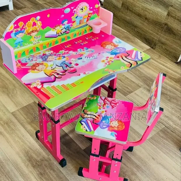Kids Study Table And Chair Set 2-in-1 Adjustable - Buy in Dar es Salaam, Tanzania | Smartware