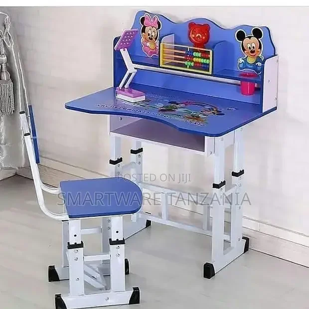 Kids Study Table And Chair Set Height Adjustable - Buy in Dar es Salaam, Tanzania | Smartware