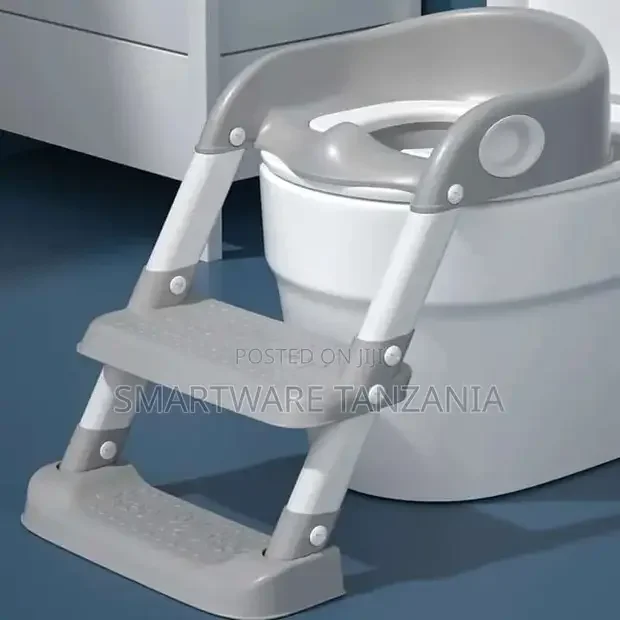 Kids Toilet Seat With Stairs, Armrest and Comfort Cushion - Buy in Dar es Salaam, Tanzania | Smartware