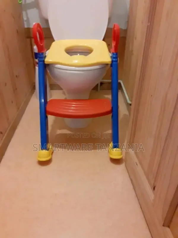Kids Toilet Seat With Step Stool Foldable Potty Training - Buy in Dar es Salaam, Tanzania | Smartware