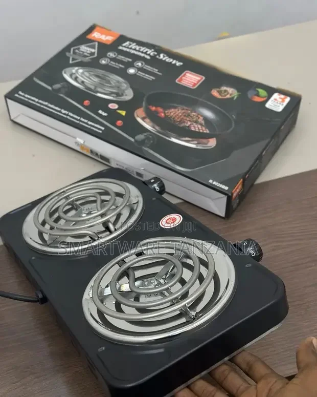 2000W Kitchen Cooking 2 Plate Electric Stove - Buy in Dar es Salaam, Tanzania | Smartware