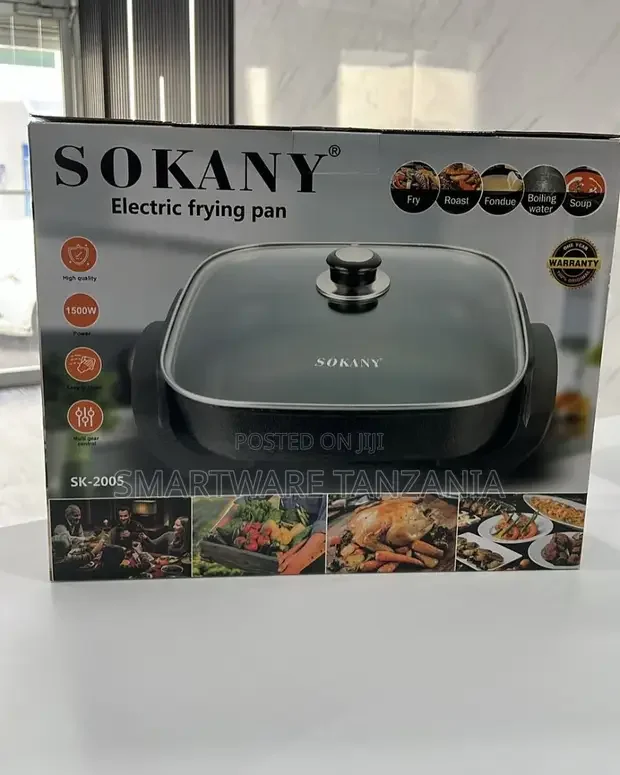 Kitchen Electric Hot Pot, Rapid Heat Up Electric Frying Pan - Buy in Dar es Salaam, Tanzania | Smartware