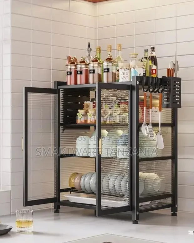Kitchen Pantry Storage Cabinet, Metal Steel Pantry Cabinet - Buy in Dar es Salaam, Tanzania | Smartware