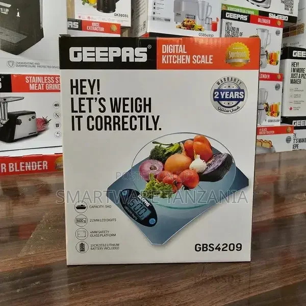 Kitchen Scale And Baking Scale For Precise Weight Measuring - Buy in Dar es Salaam, Tanzania | Smartware