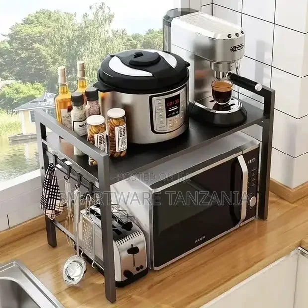 Kitchen Shelf Toaster Stand Shelf Kitchen Worktop Organizer - Buy in Dar es Salaam, Tanzania | Smartware