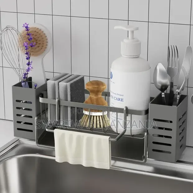 Kitchen Sink Organiser With Self-Draining Drain Tray - Buy in Dar es Salaam, Tanzania | Smartware