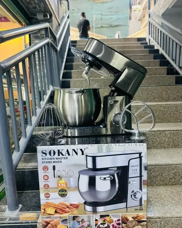 Powerful Kitchen Stand Mixer Machine, 2000W, 13L Capacity - Buy in Dar es Salaam, Tanzania | Smartware