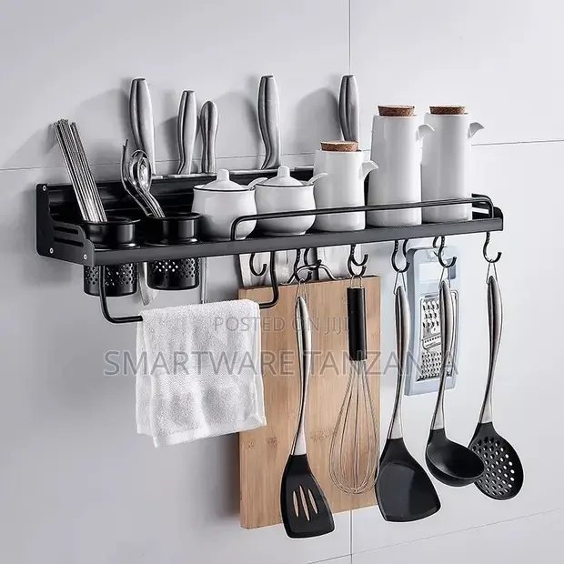 Wall-mounted Kitchen Storage Rack - Buy in Dar es Salaam, Tanzania | Smartware