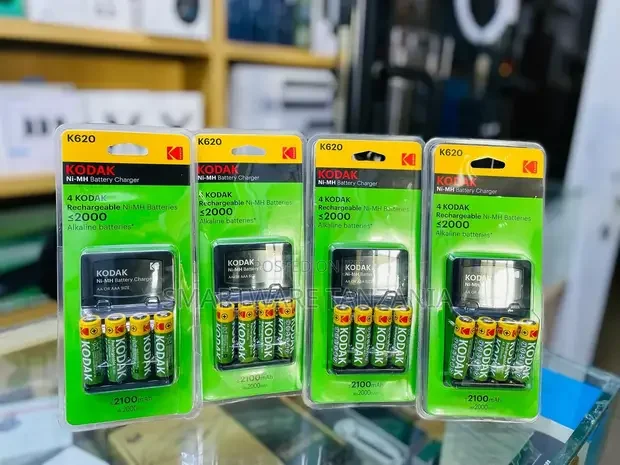 Kodak Ni-MH AA LR6 2100mAh Rechargeable Batteries - Buy in Dar es Salaam, Tanzania | Smartware