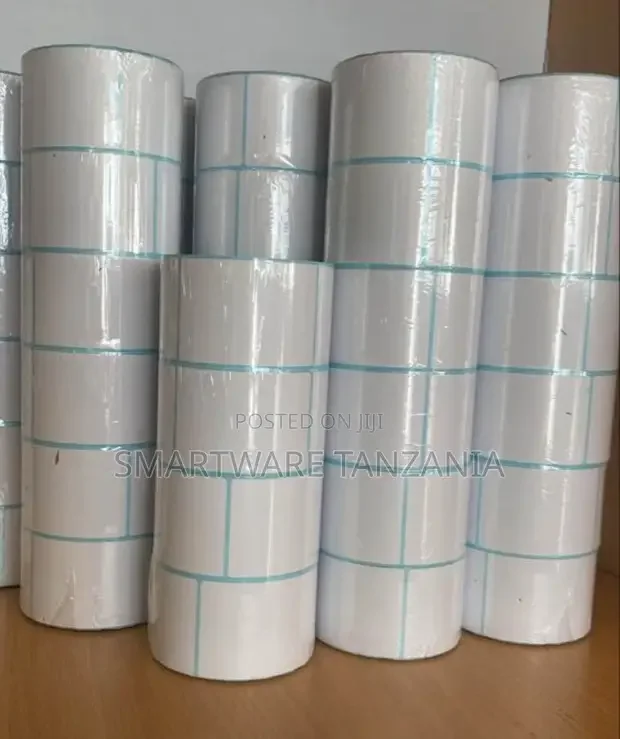 White Self Adhesive Sticker Labels for Barcoding - Buy in Dar es Salaam, Tanzania | Smartware