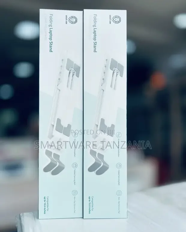 Laptop Riser Stand Holder For Macbook, HP, Dell, Lenovo - Buy in Dar es Salaam, Tanzania | Smartware