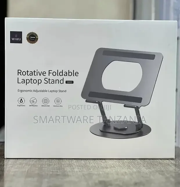 Laptop Stand - Adjustable Elevation Levels Anti-slip Design