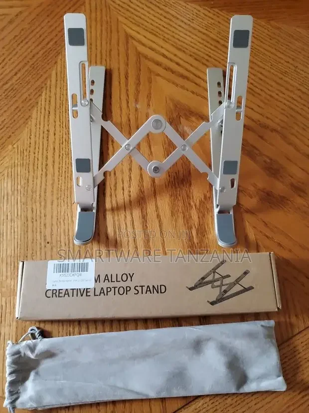 Foldable Aluminum Laptop Stand with Carry Bag - Buy in Dar es Salaam, Tanzania | Smartware