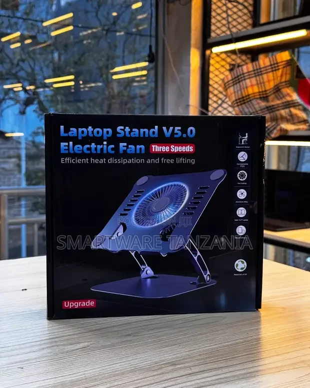 Ergonomic Foldable Laptop Stand for Desk - Buy in Dar es Salaam, Tanzania | Smartware