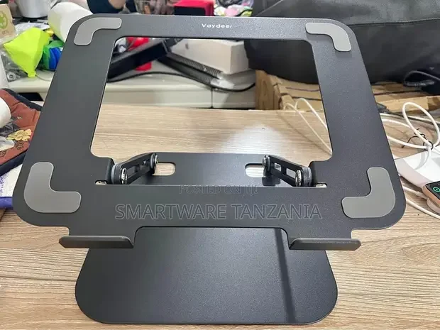 Portable Height Adjustable Aluminum Laptop Stand For Desk - Buy in Dar es Salaam, Tanzania | Smartware